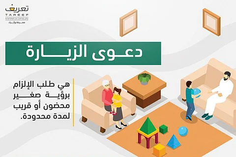 «تعريف» توضح عقوبة الامتناع عن تنفيذ حكم «رؤية الصغير»