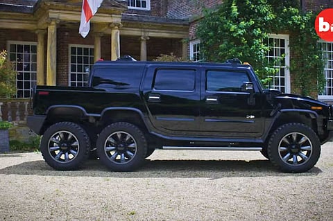 همر H2 بـ 6 عجلات هي مزيج مذهل بين القوة والفخامة