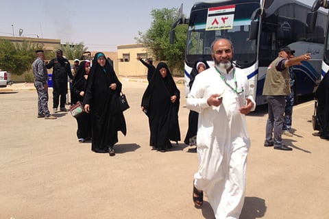 6 آلاف حاجّ عراقي يصلون منفذ عرعر بالحدود الشمالية