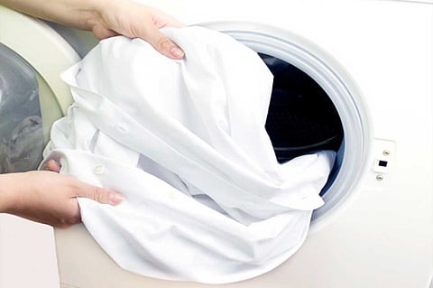 متى يمكن تبييض الملابس؟