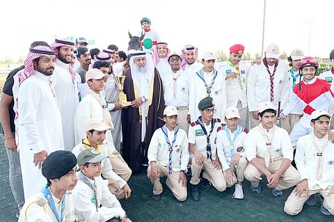 الجواد «أعطاك» يقتنص كأس وزارة التعليم في حفل السباق السادس