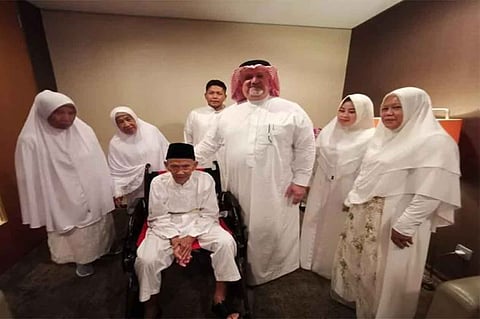 المعمر الإندونيسي أوهي عيدروس يصل السعودية لأداء فريضة الحج ضمن ضيوف خادم الحرمين