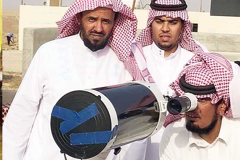 مرصد جامعة المجمعة بحوطة سدير يعلن ثبوت رؤية هلال شهر ذي الحجة