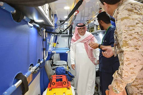 بالصور.. اكتمال منظومة الخدمات الطبية للقوات المسلحة المشارِكة في موسم الحج