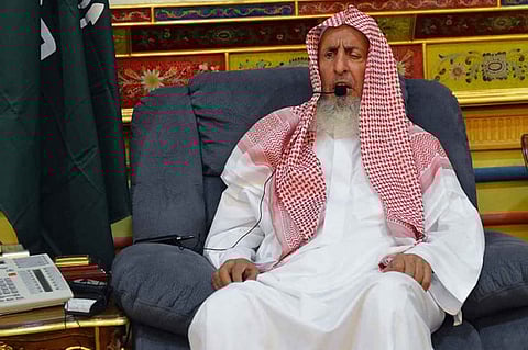 بالصور.. مفتي المملكة يلتقي الدعاة وطلبة العلم المشاركين في توعية ضيوف الرحمن