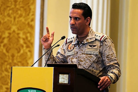 العقيد المالكي: اعتراض وتدمير 6 صواريخ حوثية باتجاه جازان