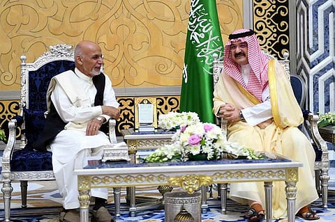 الرئيس الأفغاني يغادر جدة عقب زيارة رسمية للمملكة