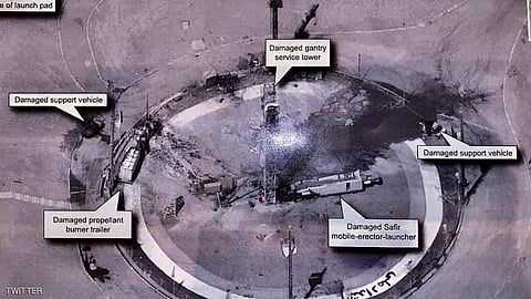 ترامب: لا علاقة لأمريكا بانفجار صاروخ إيراني خلال عملية الإطلاق