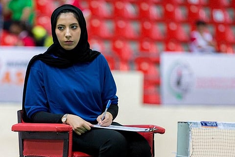 هتون السدحان.. أول سعودية تشارك في تحكيم بطولة آسيوية