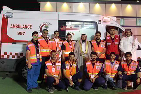 «هلال الباحة» يشارك بركن توعوي في مهرجان الرمان