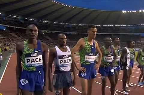 بالفيديو.. عداء إثيوبي يستخدم الخشونة لحرمان المغربي البقالي من دخول تاريخ ألعاب القوى