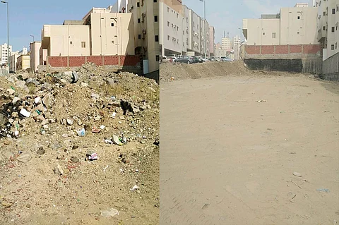 بالصور.. أمانة العاصمة المقدسة ترفع أكثر من مليون طن مخلفات بناء