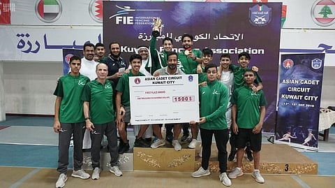 إبراهيم الهديب يفوز بذهبية المبارزة في «البطولة الآسيوية»