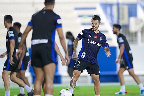 الهلال يُغلق تدريباته استعدادًا لمواجهة الاتحاد آسيويًّا