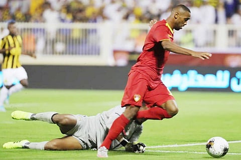 مهاجم ضمك: أنتظر عودة فهد المولد.. وأتمنَّى اللعب أمام الهلال