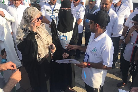 بالصور.. وفد «الصحة العالمية» يتفقد عدة قطاعات حكومية في الطائف