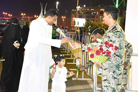 بالصور.. مدير سجون جازان يُدشن احتفالات اليوم الوطني الـ89