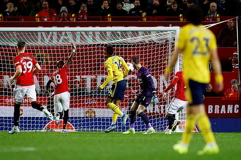 أرسنال يفرض التعادل على مانشستر يونايتد بالدوري الإنجليزي