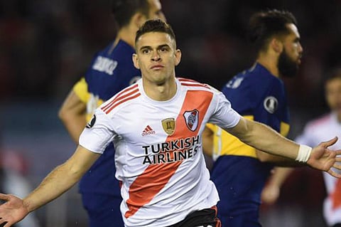 دون أزمات.. ريفر بليت يُنهي «سوبر كلاسيكو» أمام بوكاجونيورز بثنائية نظيفة