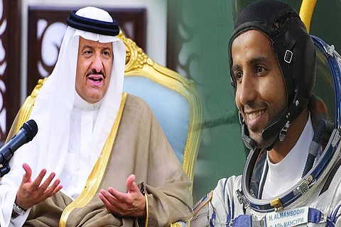 ذكّره بـ«برحلة ديسكفري».. تفاصيل مكالمة رائد الفضاء هزاع المنصوري والأمير سلطان بن سلمان
