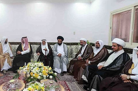 بالصور.. زيارة نائب أمير الشرقية لرئيس المحكمة العامة بالأحساء في منزله