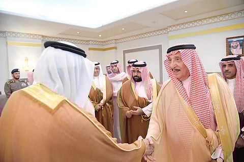 بالصور.. الأمير محمد بن ناصر يعود إلى جازان