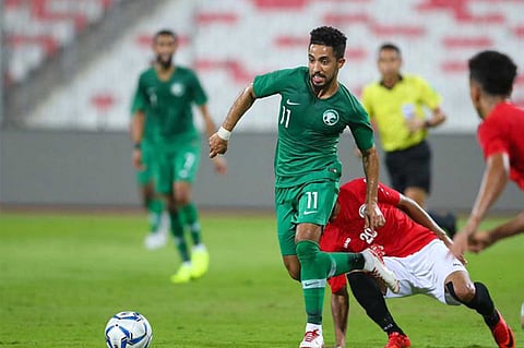 السعودية وسنغافورة .. الأخضر يتقدم بهدف في الشوط الأول