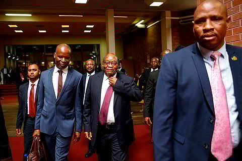 جاكوب زوما يمثُل من جديد أمام القضاء في جنوب إفريقيا