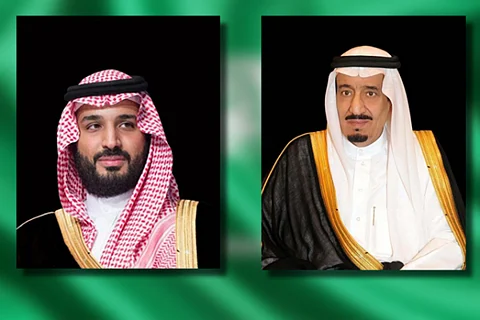 خادم الحرمين الشريفين وولي العهد يعزيان أسرة الطاسان