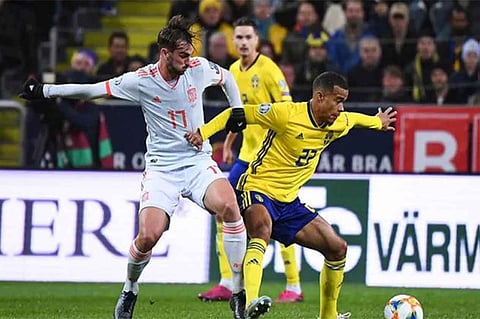 إسبانيا تتعادل مع السويد في الوقت القاتل وتنتزع بطاقة التأهل ليورو 2020