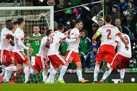 سويسرا تنعش آمالها في تصفيات يورو 2020 بالفوز على أيرلندا