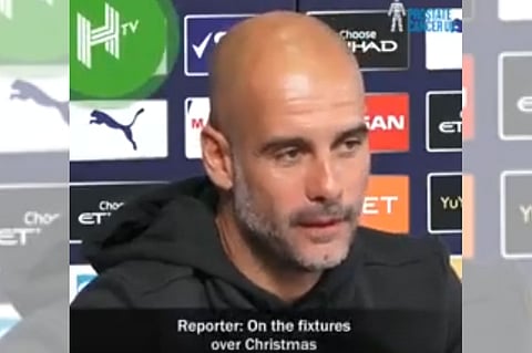 بالفيديو.. جوارديولا: سنقوم بتجميد اللاعبين في الثلاجة لمواجهة الجدول المزدحم