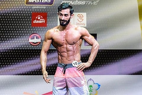 بالصور.. الحسن السابع في فئة «الفيزيك» بكأس اتحاد كمال الأجسام