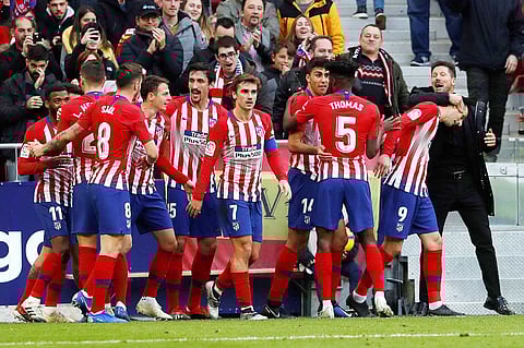 أتلتيكو مدريد ينتزع فوزًا صعبًا من باير ليفركوزن في دوري أبطال أوروبا