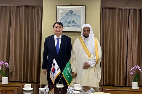 بحثا ملفات عدة.. النائب العام يلتقي نظيره الكوري الجنوبي في سيول