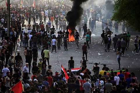 مقتل 157 شخصًا وإصابة 5494 في تظاهرات العراق