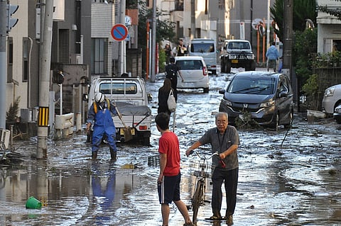 الأمطار الغزيرة تودي بحياة 8 أشخاص في اليابان