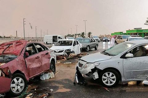 بالصور.. «الدفاع المدني» يعلن خسائر الحالة الجوية بحفر الباطن: 7 وفيات و11 إصابة