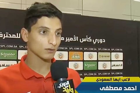 أحمد مصطفى: تسجيلي في قائمة أبها صحيح وجاهز لتمثيل منتخب السعودية