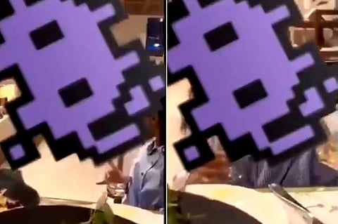 معاقبة «سنابية مشهورة».. صورت زوجين في مطعم