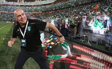 جروس.. مدرب لا يعرف الخسارة في «ديربي» جدة