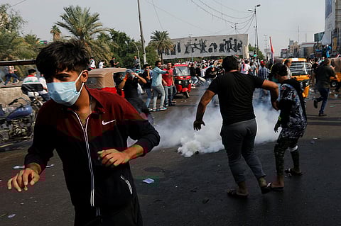 إصابة أكثر من 120 متظاهرًا في محيط ميناء أم قصر جنوبي العراق