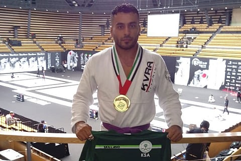 مساعد الطريف يحرز ذهبية الجوجيتسو في بطولة «جراند سلام»