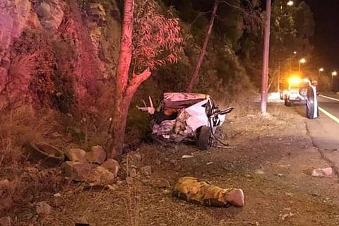 تصادم مروع يودي بحياة شخص في الباحة