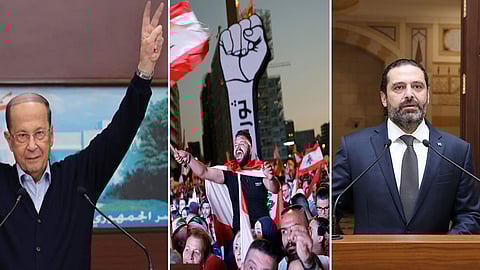 الأمن ينتشر قرب القصر الرئاسي اللبناني.. و«عون» يوضح موقف الحريري
