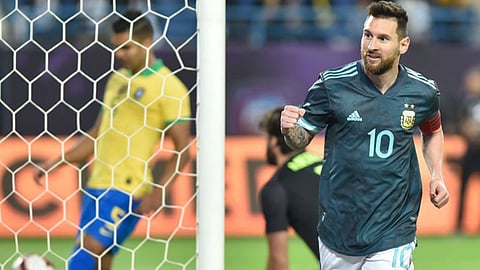 المباريات الودية «وش السعد» على ميسي أمام البرازيل