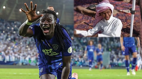 «ديون جوميز» يظهر بالزي السعودي.. والجمهور يبدي إعجابه