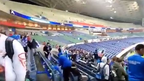 بالفيديو.. جماهير الهلال تسجل هدفًا حضاريًا في مدرجات سايتاما