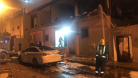 بالصور.. انهيار منزل ووفاة مواطن بشرائع مكة.. والدفاع المدني يوضح