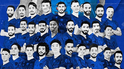 تشكيلة الهلال في المباراة الاحتفالية لاعتزال ياسر القحطاني